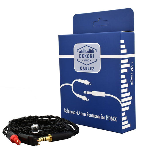 Dekoni Audio Balanced 4.4mm Cable for HD600 Series Accessories Dekoni Audio 